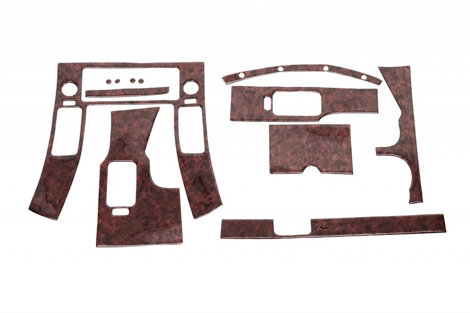 Nissan Navara 2006-2015 Kit Tuning Interni (12 Pezzi) Legno Image