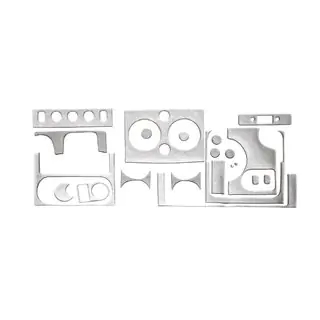 Rivestimenti cruscotto effetto alluminio Hartman (2003-2008) Citroen Berlingo 1996-2008