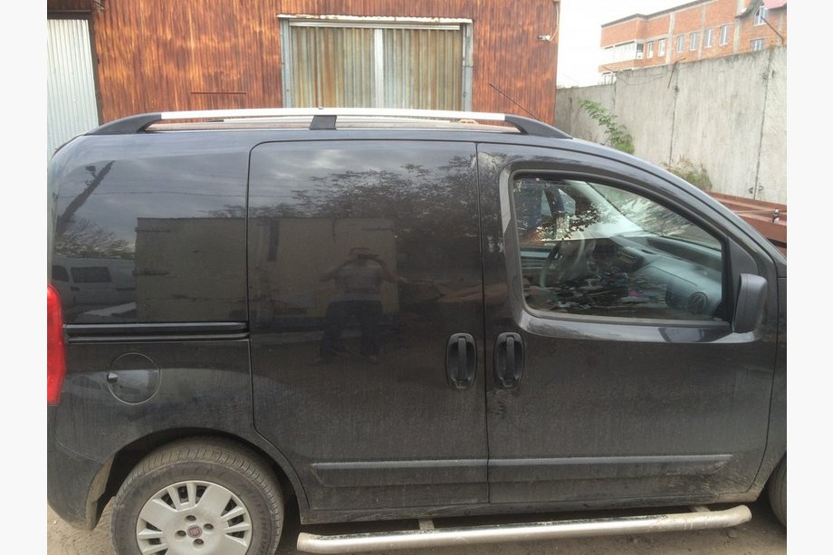 Fiat Fiorino/Qubo 2008-2024 Offerta!!! Barre Portatutto Grigio Metallizzato (Attacco in Plastica) Foto 2