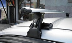 Chevrolet Aveo T200 2002-2008 Barre Portatutto CAMEL (Cromo, Coppia) foto 1