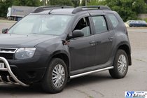 Dacia Duster 2008-2018 Tubi Laterali (2 pz, Acciaio Inox) foto 2
