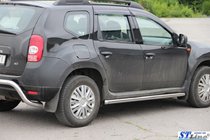 Dacia Duster 2008-2018 Tubi Laterali (2 pz, Acciaio Inox) foto 3