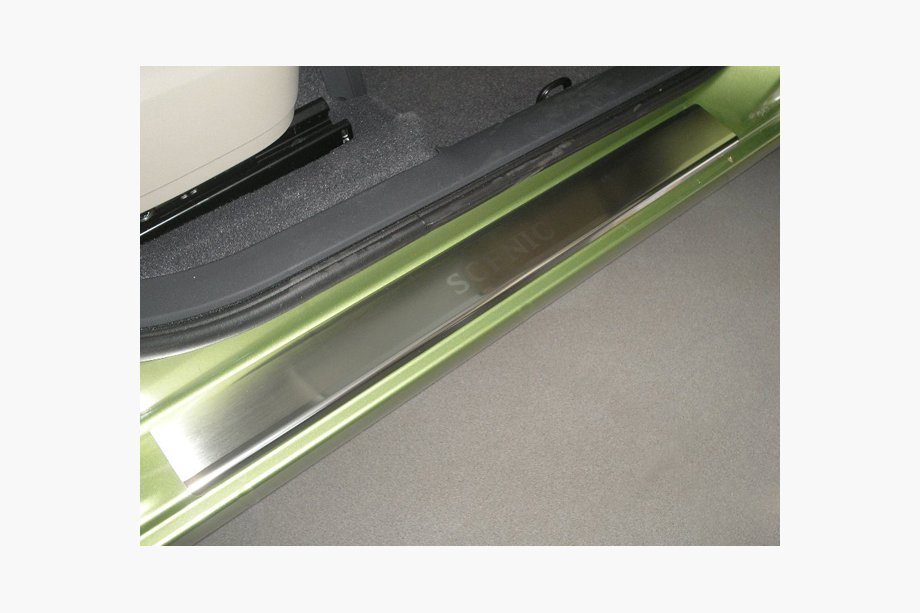 Renault Twingo 2007-2014 Coprisoglia Nataniko (2 pz, Acciaio Inox) Image