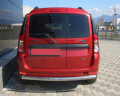 Dacia Logan MCV 2004-2014 Barra Posteriore (Acciaio Inox) foto 1