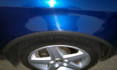 Audi A6 C5 2001-2004 Allargatori passaruota (4 pz, neri) foto 1