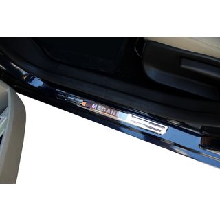 Battitacco wireless con illuminazione (2 pz, acciaio inox) Renault Megane I 1996-2004