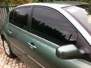 Renault Megane II 2004-2009 Cornici esterne finestrini acciaio inox (4 pz) foto 2