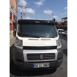 Visiera parabrezza (nero lucido, 5mm) Peugeot Boxer 2006-2025 foto 4