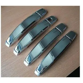 Coperture Maniglie Cromate (4 pz) SsangYong Action 2005-2018 foto 4