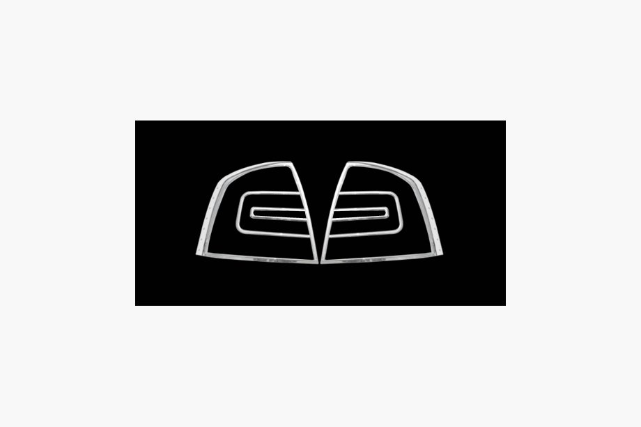 Skoda Octavia II A5 2006-2010 Coperture Fanali Posteriori (2 pz, plastica) Image