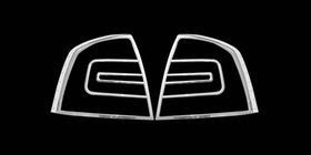 Skoda Octavia II A5 2006-2010 Coperture Fanali Posteriori (2 pz, plastica) foto 1