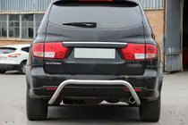 SsangYong Kyron 2005-2014 Barra Posteriore AK007 (Acciaio Inox) foto 2