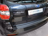 Subaru Forester 2013-2018 Protezione paraurti posteriore Natanika (acciaio inox) foto 1