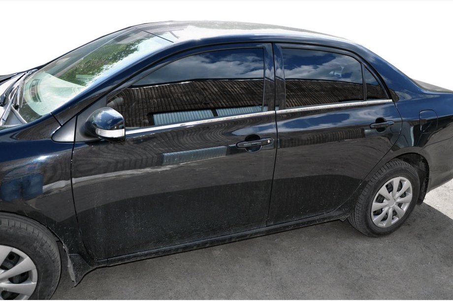 Toyota Corolla 2007-2013 Cornici esterne finestrini acciaio inox (4 pz) Carmos - Acciaio Inox Turco Image