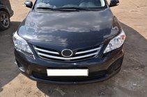 Toyota Corolla 2007-2013 Coperture griglia cromate (2010-2013, 3 pz, acciaio inox) foto 2