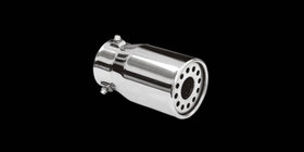 Toyota Land Cruiser Prado 120 2002-2009 Terminale di Scarico (Acciaio Inox) foto 1