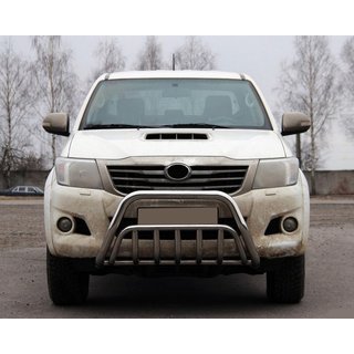 Protezione Anteriore WT002 (Acciaio Inox) Toyota Hilux 2006-2015 foto 1