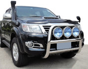 Toyota Hilux 2006-2015 Parabulloni WT018 (Acciaio Inox) foto 1