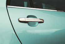 Toyota Prius 2009-2015 Coperture Maniglie Porta Cromate (4 pz, Acciaio Inox) foto 1
