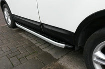 Nissan Qashqai 2010-2014 Pedane laterali Fullmond (2 pz, alluminio) foto 5