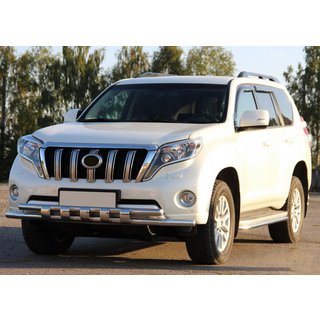 Protezione Anteriore ST015 (Acciaio Inox) Toyota Land Cruiser Prado 150 2009-2023 foto 1