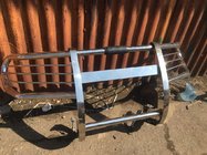 Toyota Land Cruiser Prado 120 2002-2009 Bull Bar usato con protezione fari (Originale) foto 1