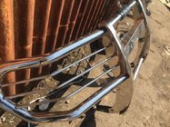 Toyota Land Cruiser Prado 120 2002-2009 Bull Bar usato con protezione fari (Originale) foto 3