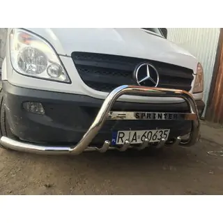 Parabullbar WT003-Plus (Acciaio Inox) Mercedes Sprinter W906 2006–2018 foto 4