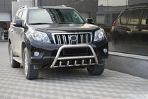 Toyota Land Cruiser Prado 150 2009-2023 Paraurti Anteriore WT003 (Acciaio Inox) foto 3