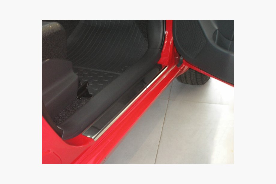 Kia Carnival 2002-2013 Coprisoglia Nataniko (2 pz, Acciaio Inox) Image