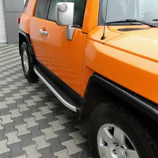 Pedane laterali Fullmond (2 pz, alluminio) Toyota FJ Cruiser 2006-2022 foto 2