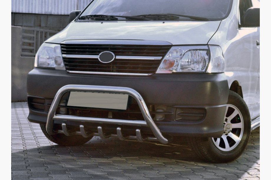 Toyota HiAce Paraurti Anteriore WT003 (Acciaio Inox) Image