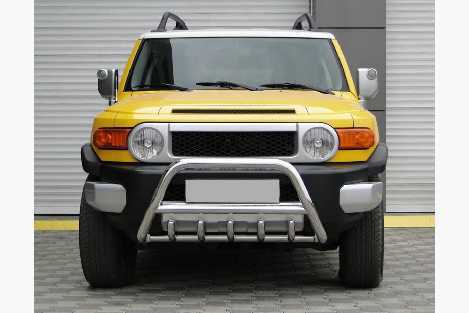 Toyota FJ Cruiser 2006-2022 Paraurti Anteriore WT003 (Acciaio Inox) Image