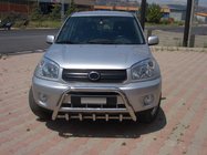 Toyota Rav 4 2001-2005 Paraurti Anteriore WT003 (Acciaio Inox) foto 6