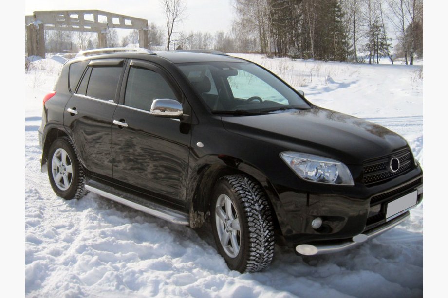 Toyota Rav 4 2006-2013 Coperture Specchietti Cromate (2 pz) Libao - Plastica Cromata Foto 3