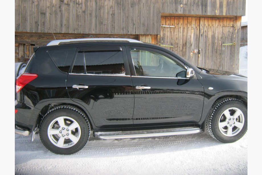 Toyota Rav 4 2006-2013 Coperture maniglie porta in acciaio inox Foto 3