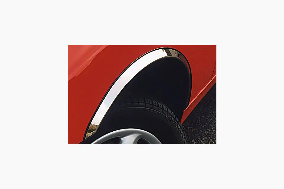 Renault Clio III 2005-2012 Bordini passaruota in acciaio inox (4 pz) Image