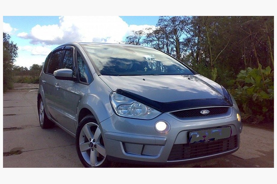 Ford S-Max 2007-2014 Deflettore cofano 2006-2010 (VIP) Image