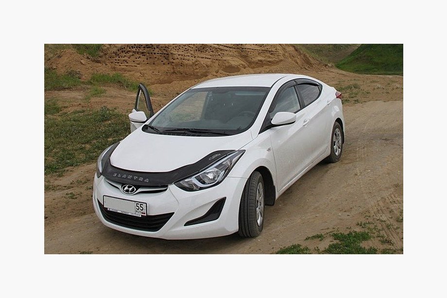 Hyundai Elantra (MD/UD) 2011-2015 Deflettore Cofano VIP Image