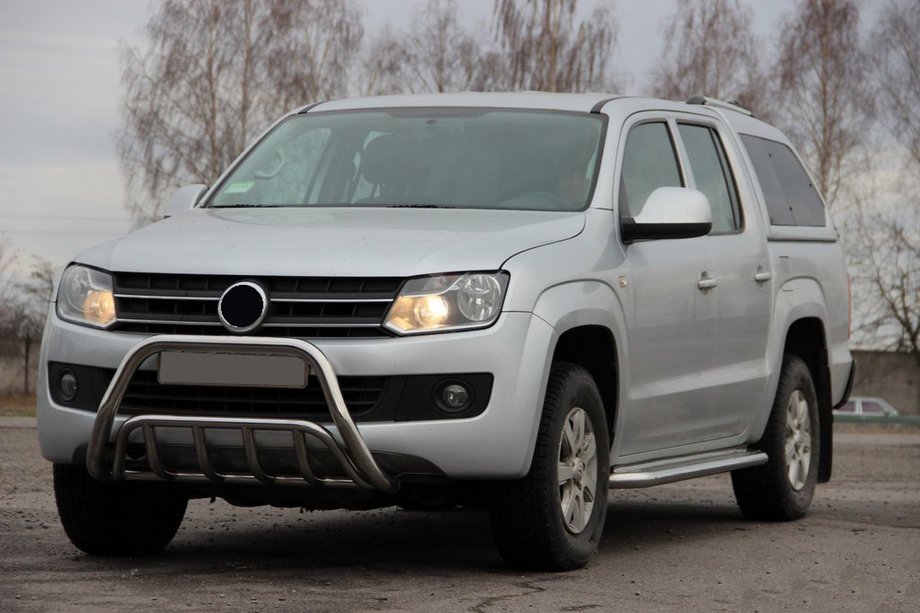 Volkswagen Amarok 2010-2022 Parabullbar WT002 (Acciaio Inox) Image
