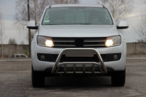 Volkswagen Amarok 2010-2022 Parabullbar WT002 (Acciaio Inox) foto 2