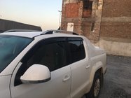 Volkswagen Amarok 2010-2022 Barre Portatutto Skyport GREY foto 2