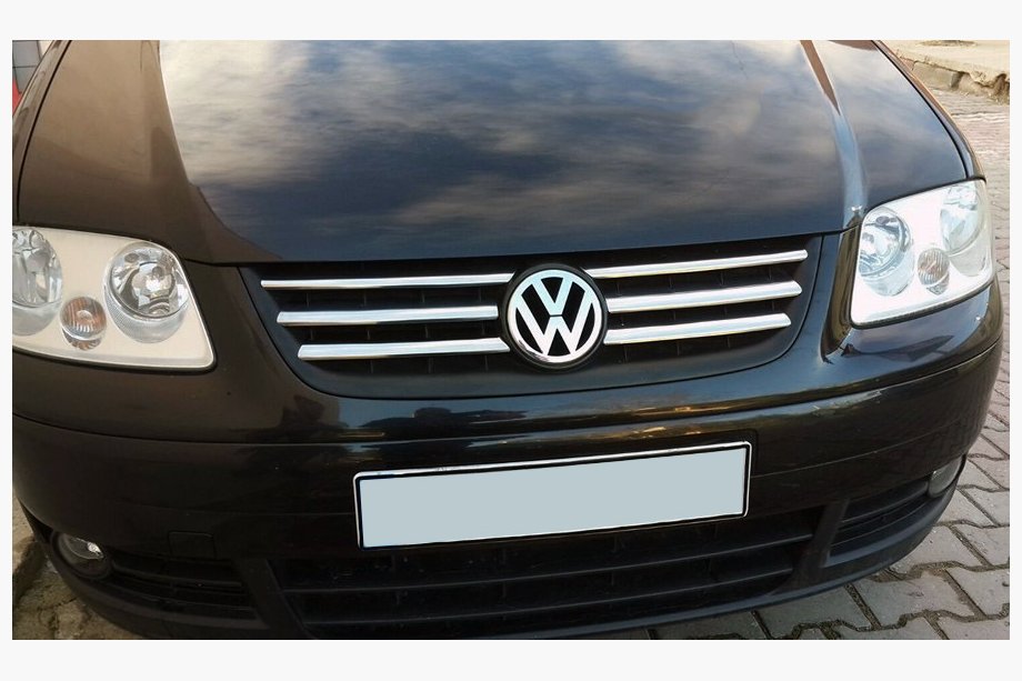 Volkswagen Caddy 2004-2010 Coperture Griglia Cromate Life (6 pz, Acciaio Inox) Image