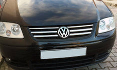 Volkswagen Caddy 2004-2010 Coperture Griglia Cromate Life (6 pz, Acciaio Inox) foto 1