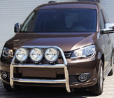 Volkswagen Caddy 2010-2015 Bull Bar WT016 (60 mm, Acciaio Inox) foto 1