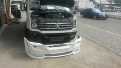 Volkswagen Crafter 2006-2016 Paraurti anteriore 2012↗ (Era con inclinazione, primerizzato per verniciatura) foto 4