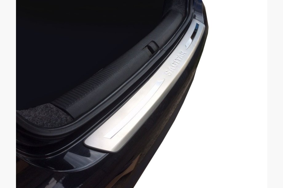 Volkswagen Jetta 2006-2011 Protezione Paraurti Posteriore Libao Acciaio Inox Image