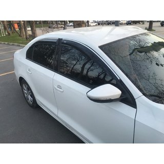 Deflettori finestrini con striscia cromata (4 pz, Niken) foto 2