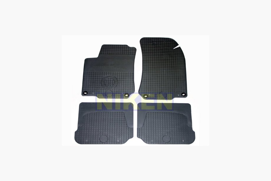 Volkswagen Bora 1998-2004 Tappetini in gomma originali (4 pz, Doma) Image
