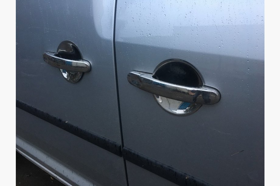 Volkswagen Caddy 2010-2015 Coperture Maniglie Porta in Acciaio Inox Foto 4